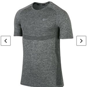 Nike Men's Heather Gray Short Sleeve Tee